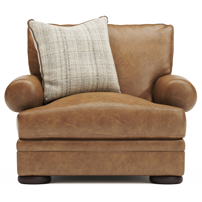 Bernhardt Harrison Leather Chair
